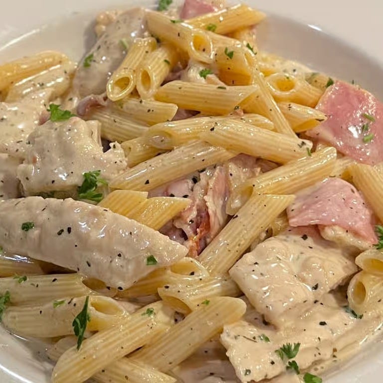 Chicken Carbonara.