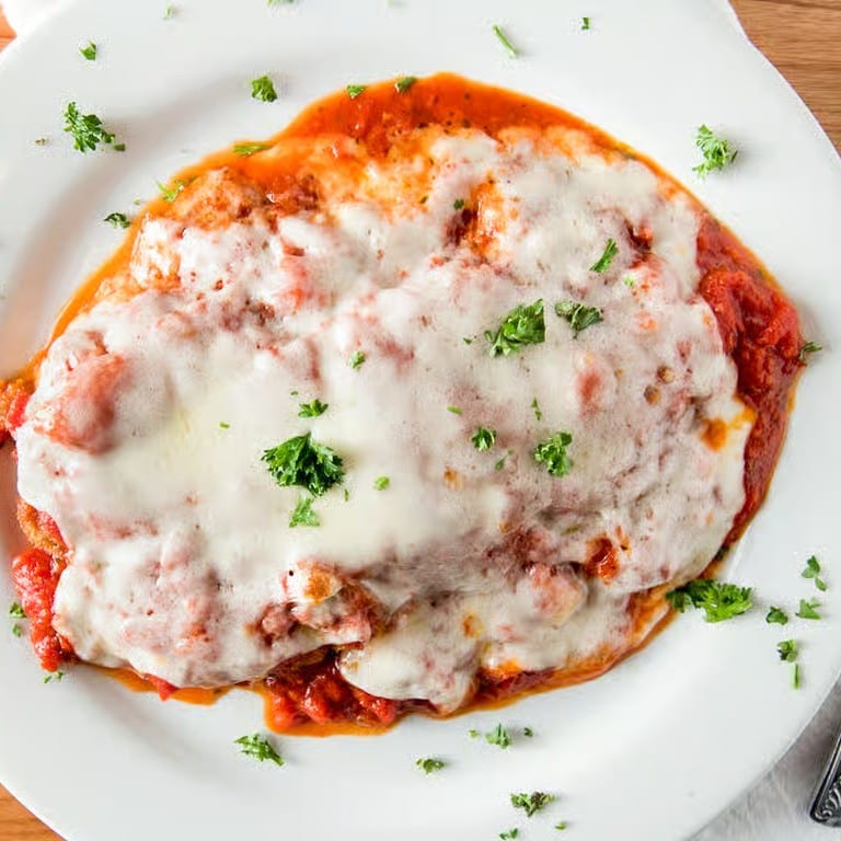 Chicken Parmigiana.